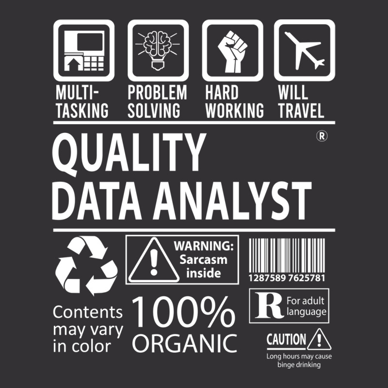 Quality Data Analyst T  Multitasking Certified Job Vintage Short | Artistshot