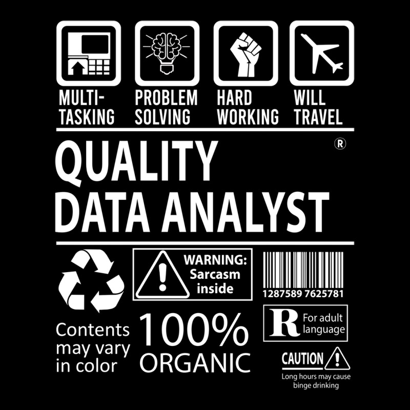 Quality Data Analyst T  Multitasking Certified Job Unisex Jogger | Artistshot