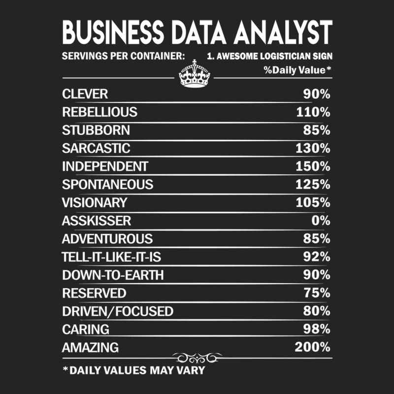 Business Data Analyst T  Business Data Analyst Fac 3/4 Sleeve Shirt | Artistshot