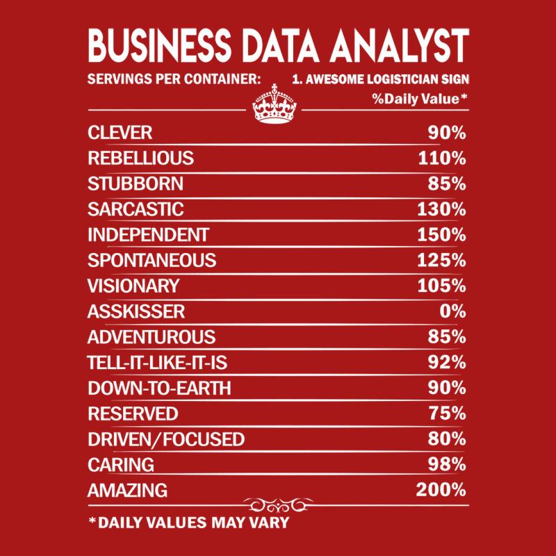 Business Data Analyst T  Business Data Analyst Fac Unisex Jogger | Artistshot