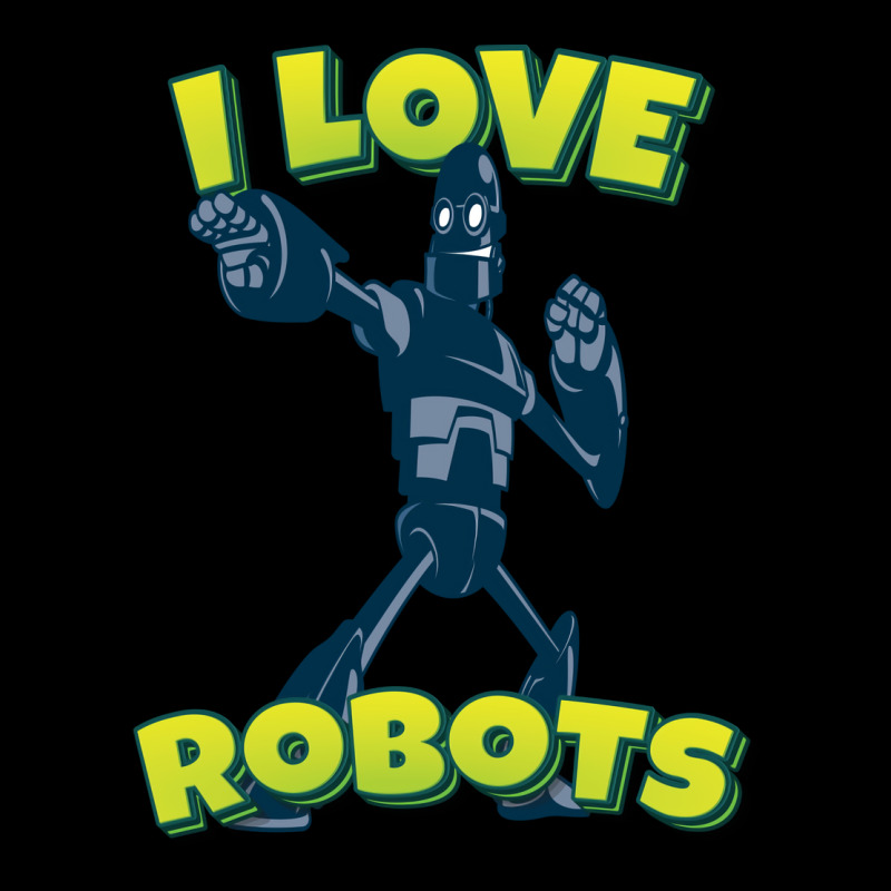 I Love Robots Giant Robot Gift Kids Cap | Artistshot