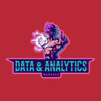 The Power Of A Data Analytics Manager Nostalgia Women's V-neck T-shirt | Artistshot