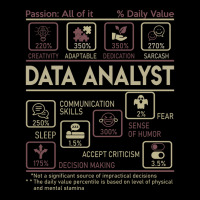 Data Analyst T  Multitasking Daily Value Gift Item Legging | Artistshot