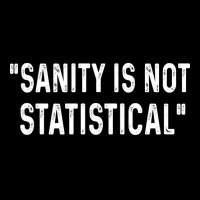 Sanity Is Not Statistical Boy V-neck Tee | Artistshot