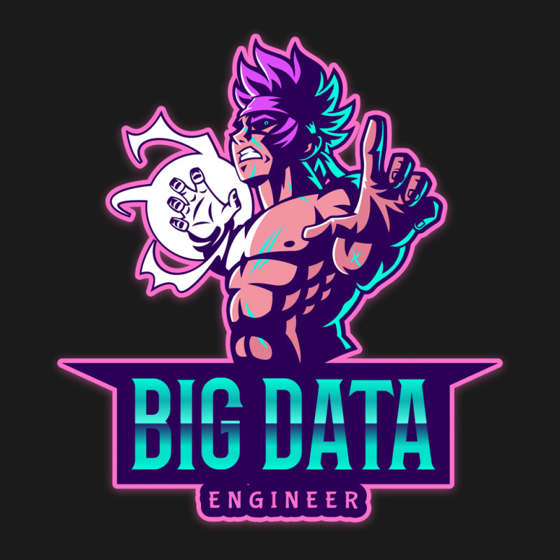 The Power Of A Big Data Engineer Aesthetic Full-length Apron | Artistshot