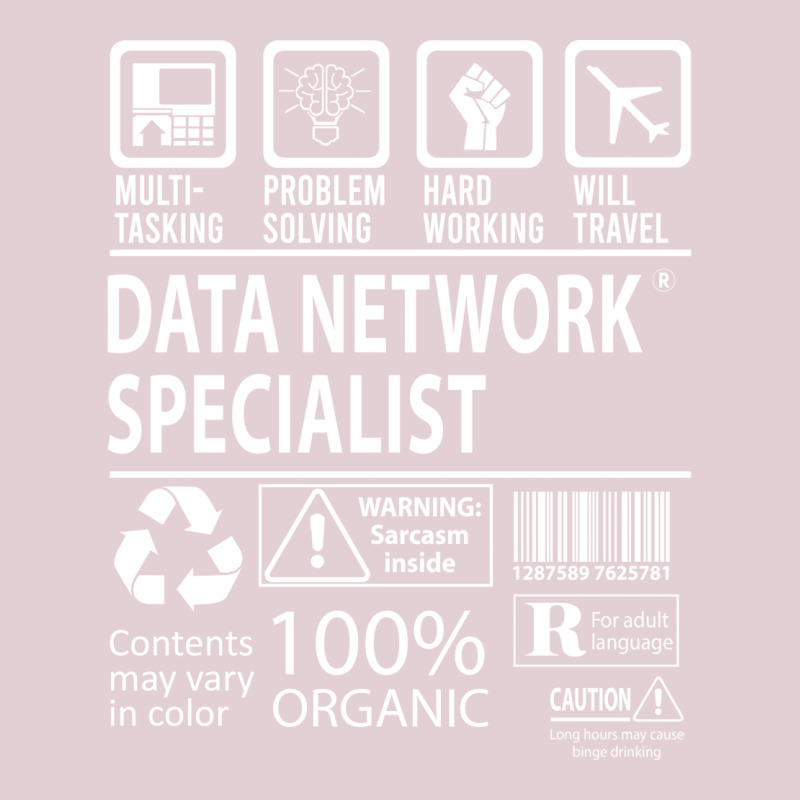 Data Network Specialist T  Multitasking Certified Ladies Fitted T-Shirt by saeitawiardy | Artistshot