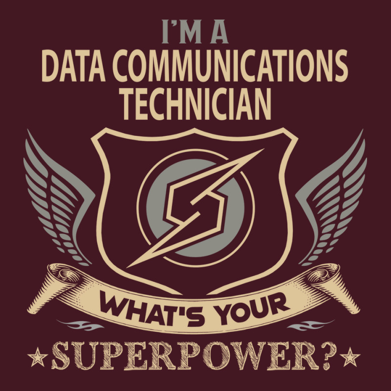 Data Communications Technician T  Superpower Gift Unisex Hoodie by rawoofmnlj | Artistshot