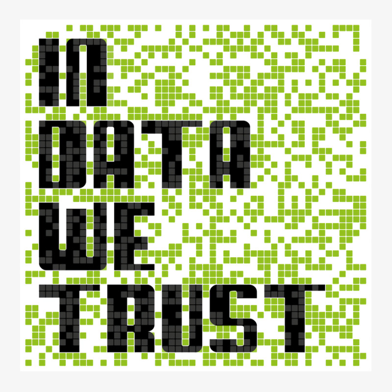 In Data We Trust Ladies Fitted T-Shirt by junakifumotof | Artistshot