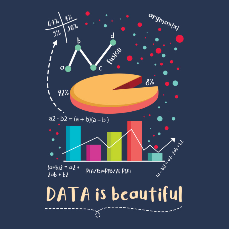 Data Is Beautiful Music Ladies Denim Jacket by argotyantion4 | Artistshot