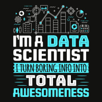 Data Tshirt I Turn Boring Into Total Awesomeness T Scorecard Crop Tee | Artistshot