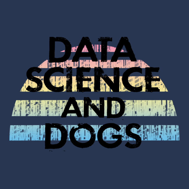 Data Science And Dogs Dog Lover Funny Quote Cooles Men Denim Jacket | Artistshot