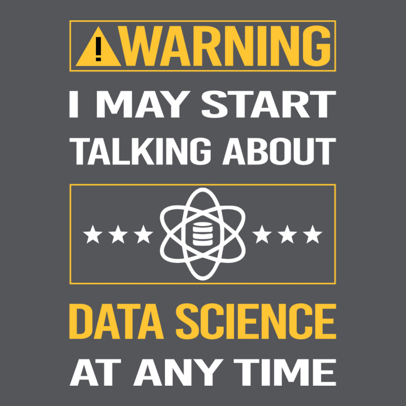 Funny Yellow Warning Data Science Nature Ladies Fitted T-Shirt by onkeimbomat | Artistshot