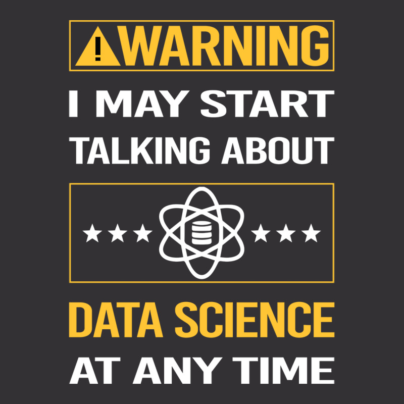 Funny Yellow Warning Data Science Nature Vintage Hoodie And Short Set by onkeimbomat | Artistshot