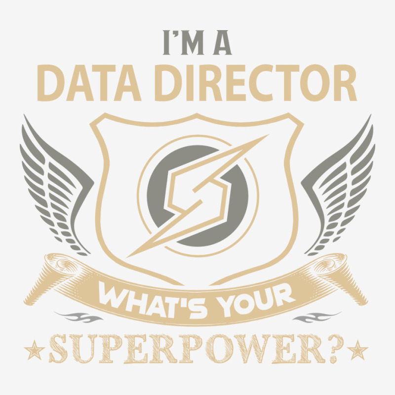 Data Director T  Superpower Gift Item Tee Drawstring Bags | Artistshot