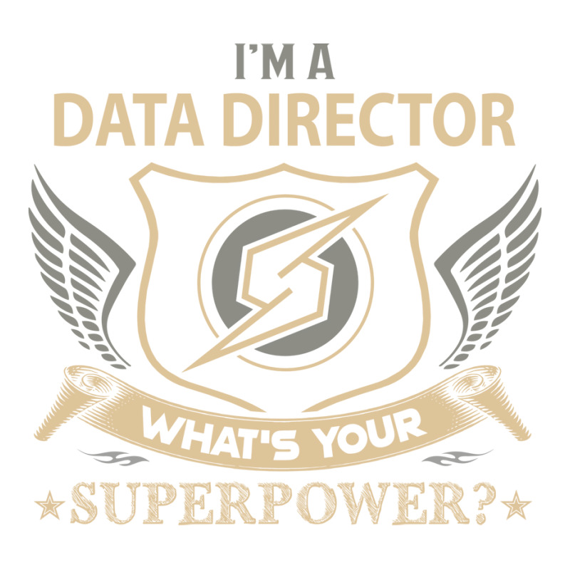 Data Director T  Superpower Gift Item Tee Sticker | Artistshot