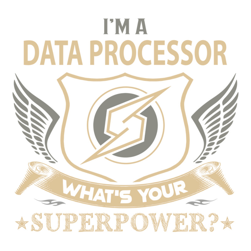 Data Processor T  Superpower Gift Item Tee V-neck Tee | Artistshot