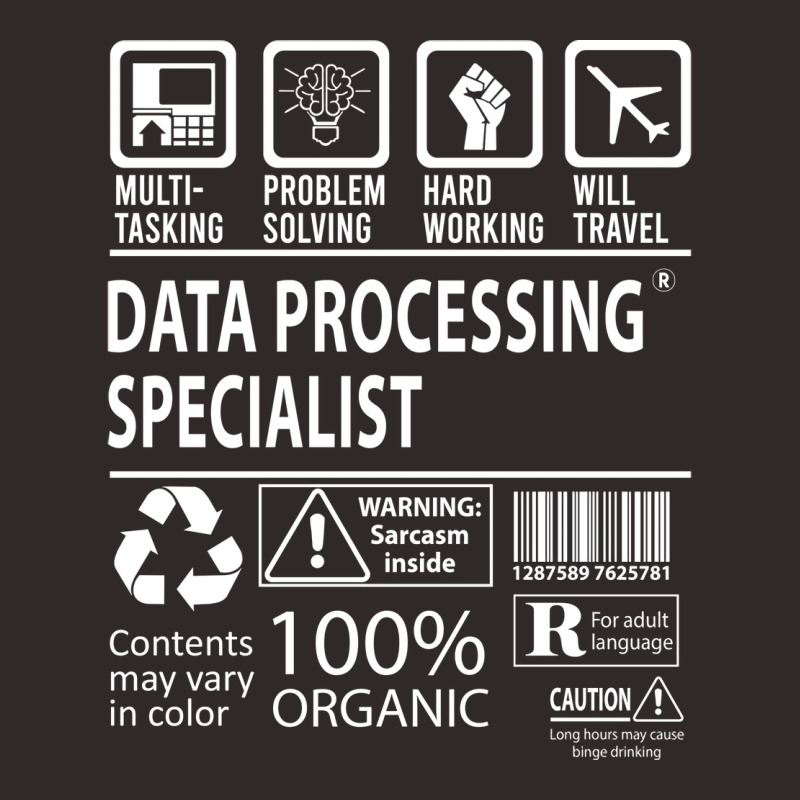 Data Processing Specialist T  Multitasking Certifi Racerback Tank by mykooantoneb | Artistshot