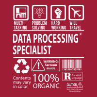 Data Processing Specialist T  Multitasking Certifi Ladies Polo Shirt | Artistshot