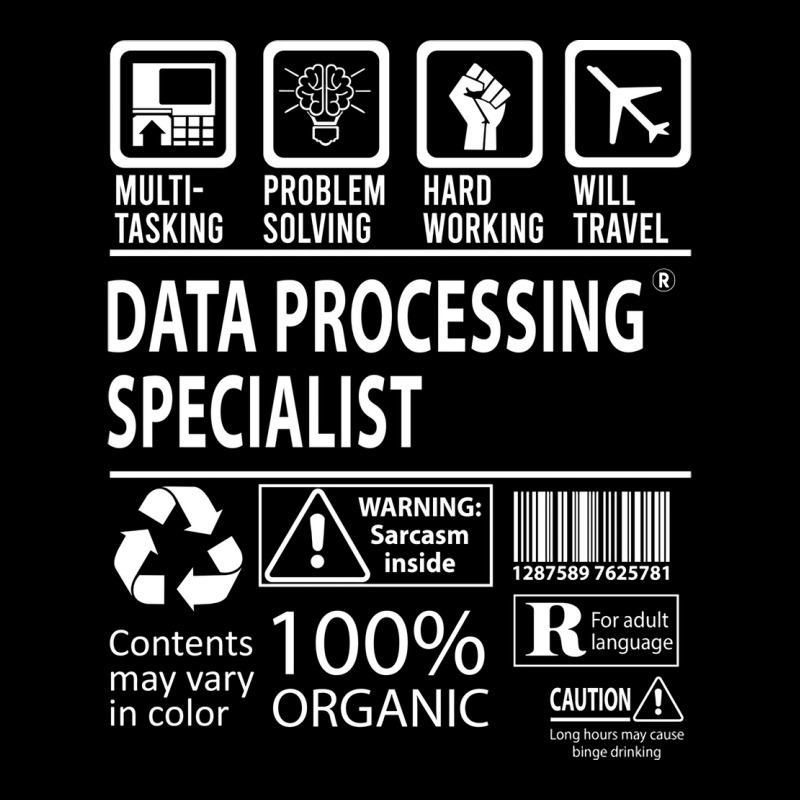 Data Processing Specialist T  Multitasking Certifi Cropped Sweater by mykooantoneb | Artistshot