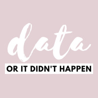 Data Or It Didnt Happen Aesthetic Ladies Fitted T-shirt | Artistshot