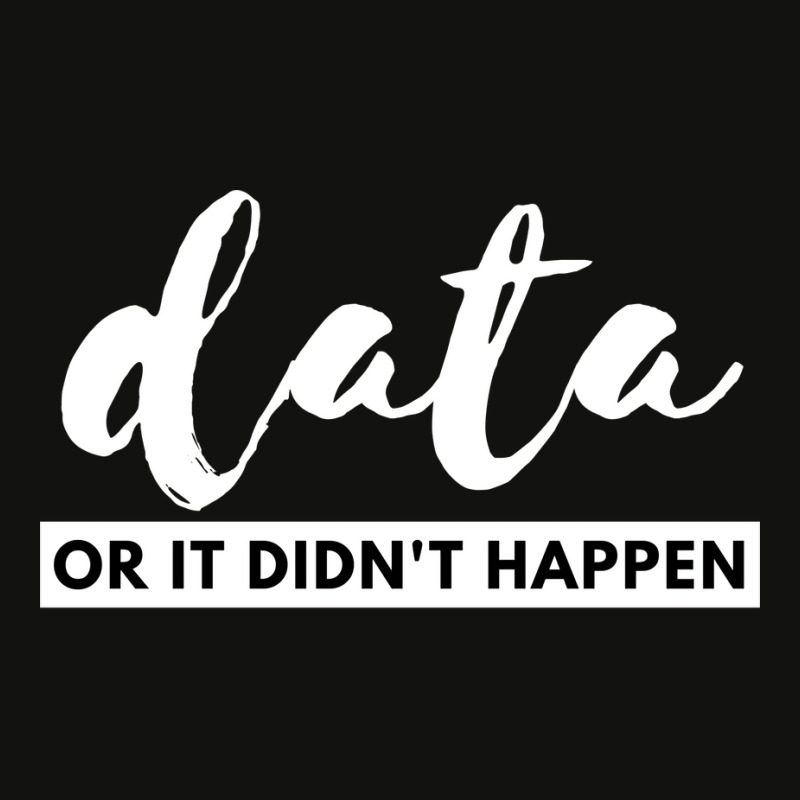 Data Or It Didnt Happen Aesthetic Scorecard Crop Tee by rawoofmnlj | Artistshot