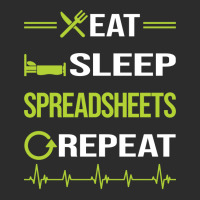 Funny Eat Sleep Repeat Spreadsheet Spreadsheets Qu Exclusive T-shirt | Artistshot