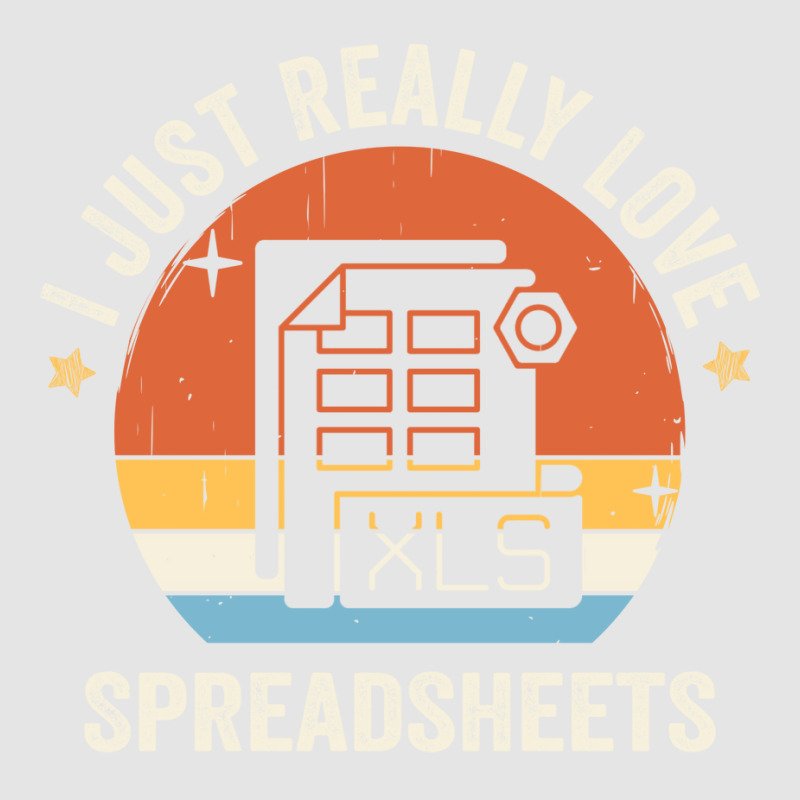 I Just Really Love Spreadsheets 80s Retro Vintage Exclusive T-shirt | Artistshot