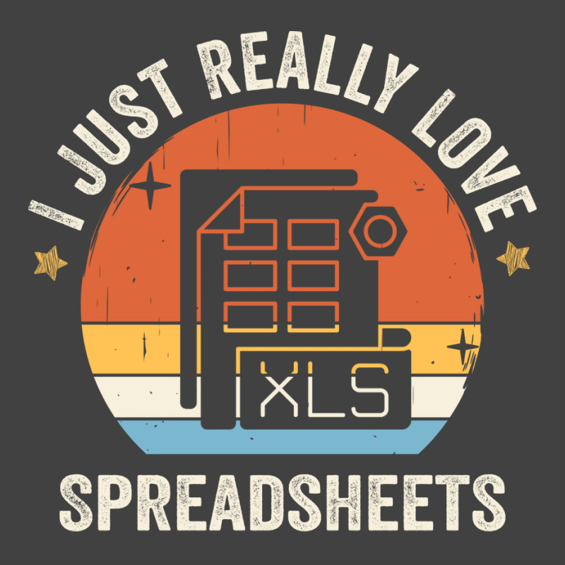 I Just Really Love Spreadsheets 80s Retro Vintage Vintage T-shirt | Artistshot