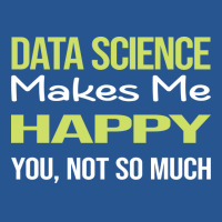 Funny Happy Data Science Retro Ladies Fitted T-shirt | Artistshot