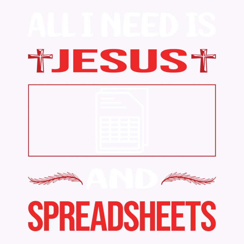 Funny Jesus Spreadsheet Spreadsheets Girl Tank Top | Artistshot