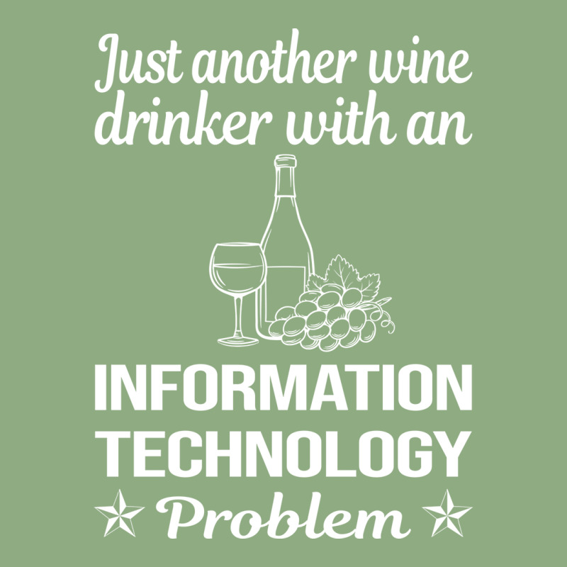 Funny Wine Drinker Information Technology Aestheti Graphic T-shirt | Artistshot