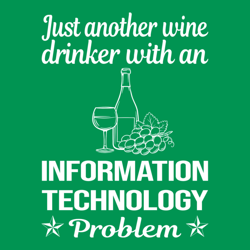 Funny Wine Drinker Information Technology Aestheti Classic T-shirt | Artistshot