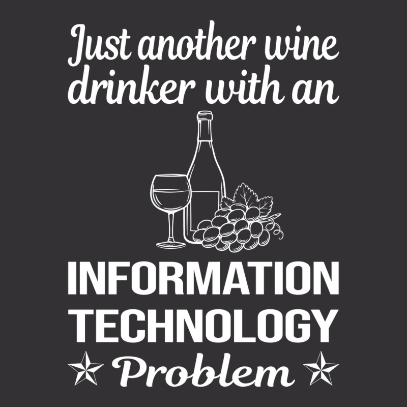 Funny Wine Drinker Information Technology Aestheti Vintage Short | Artistshot