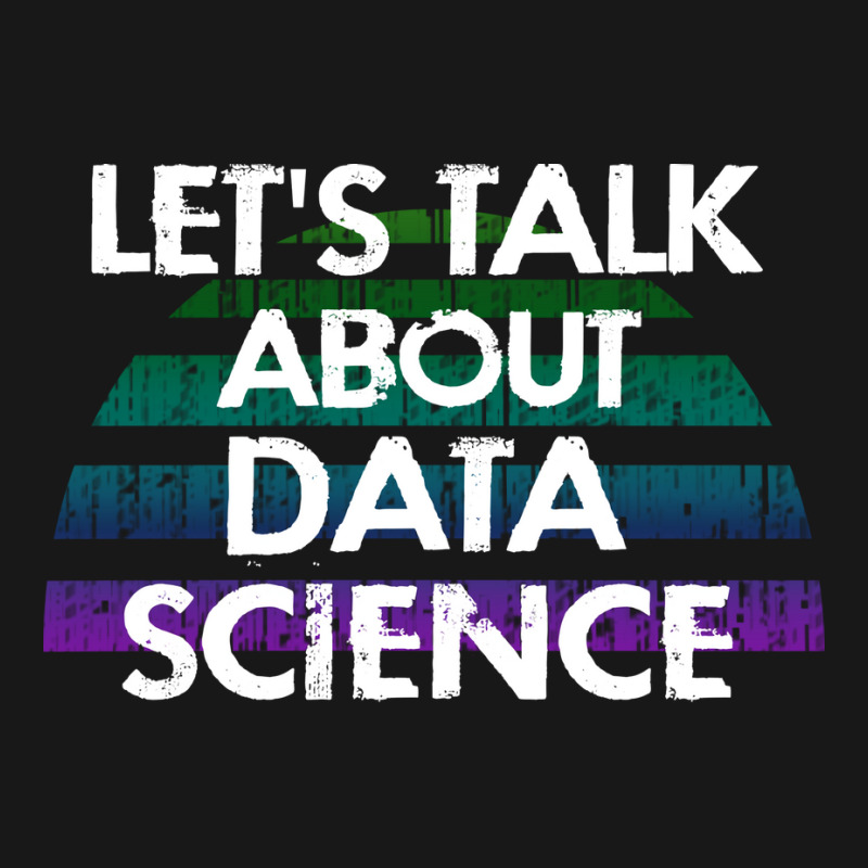 Lets Talk About Data Science Data Analysis Funny Q Flannel Shirt | Artistshot