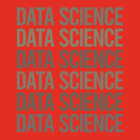 Gray Text Art Data Science Red Skinny Tumbler | Artistshot