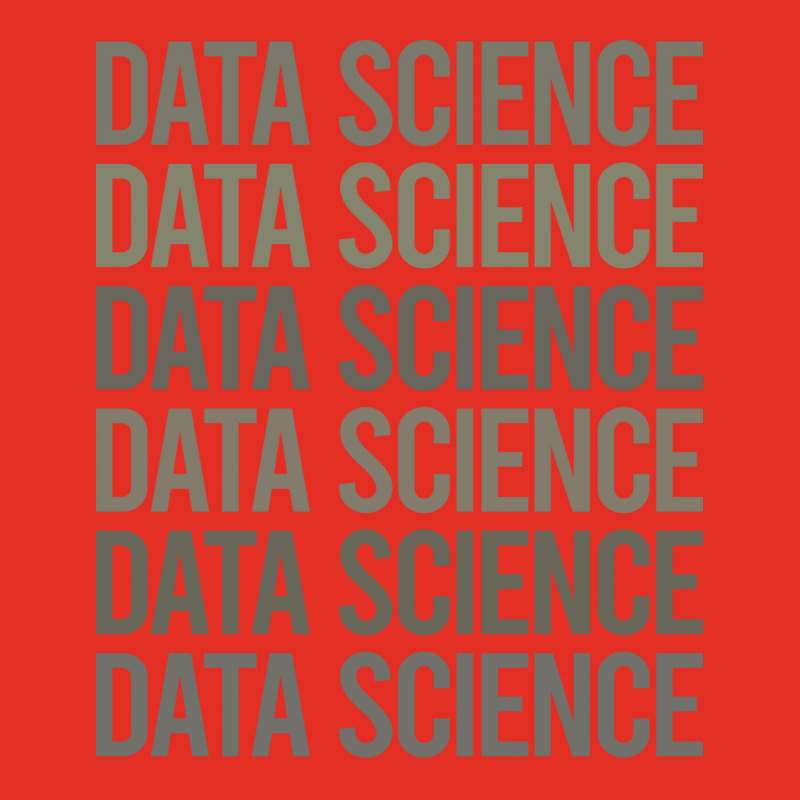 Gray Text Art Data Science Red Skinny Tumbler | Artistshot