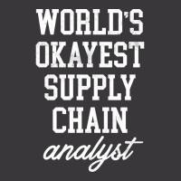 Supply Chain Analyst Worlds Okayest Design Ladies Curvy T-shirt | Artistshot