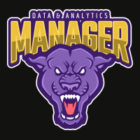 Powerful Data Analytics Manager Summer Scorecard Crop Tee | Artistshot