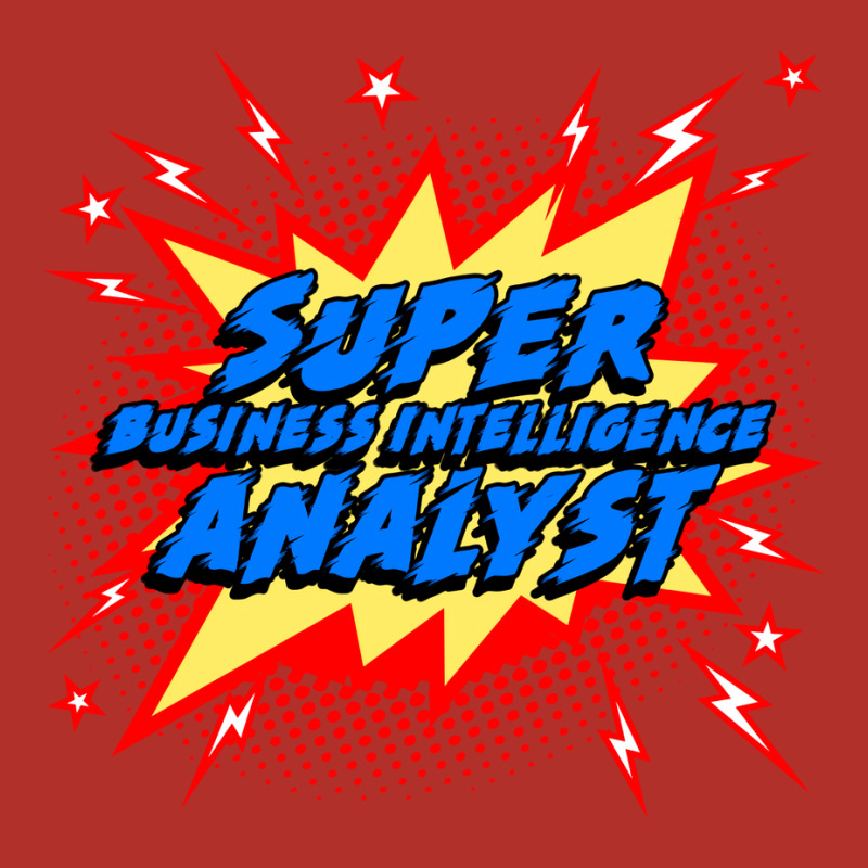 Super Business Intelligence Analyst Red Unisex Hoodie | Artistshot