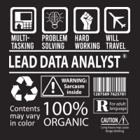 Lead Data Analyst T  Multitasking Certified Job Gi Vintage Cap | Artistshot