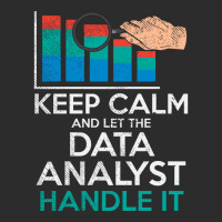 Keep Calm And Let The Data Analyst Handle It Retro Exclusive T-shirt | Artistshot