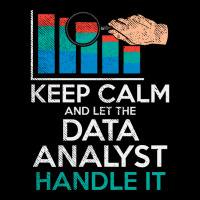 Keep Calm And Let The Data Analyst Handle It Retro Men's Long Sleeve Pajama Set | Artistshot