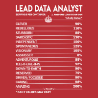 Lead Data Analyst T  Lead Data Analyst Factors Dai T-shirt | Artistshot