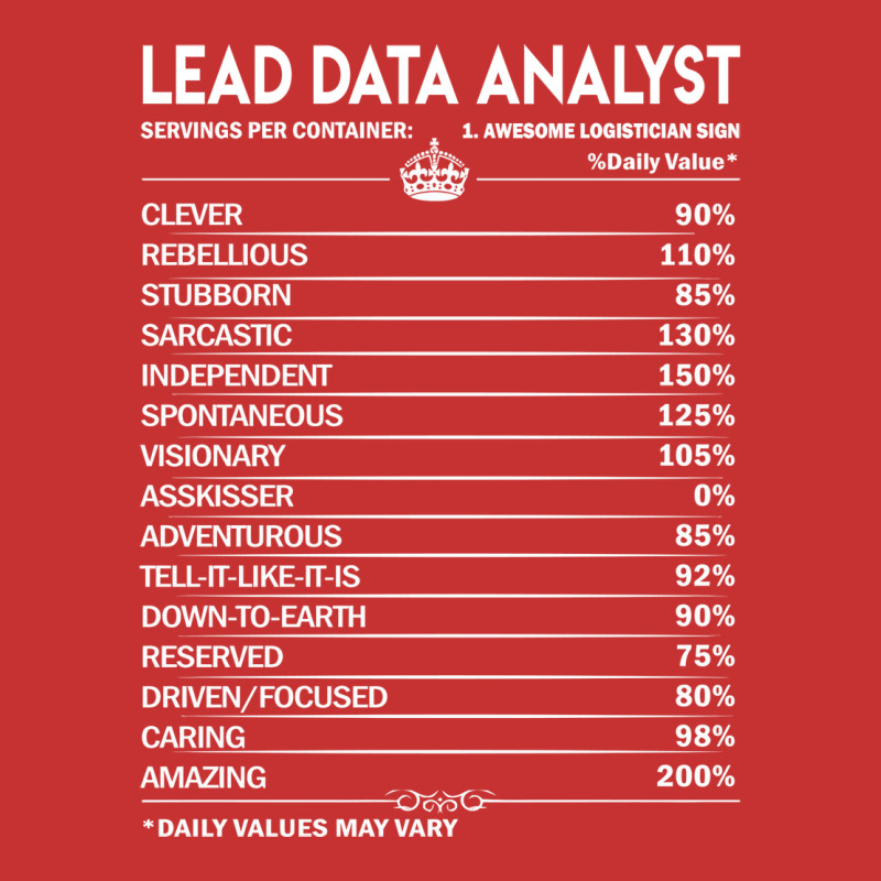 Lead Data Analyst T  Lead Data Analyst Factors Dai V-neck Tee | Artistshot