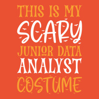 This Is My Scary Junior Data Analyst Costume Red Ladies Fitted T-shirt | Artistshot