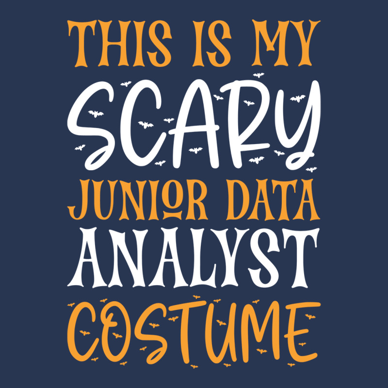 This Is My Scary Junior Data Analyst Costume Red Ladies Denim Jacket by leivazglejdig | Artistshot