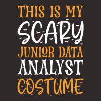 This Is My Scary Junior Data Analyst Costume Red Racerback Tank | Artistshot