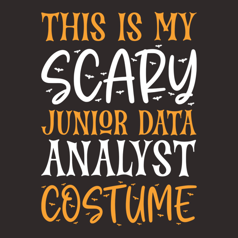 This Is My Scary Junior Data Analyst Costume Red Racerback Tank by leivazglejdig | Artistshot