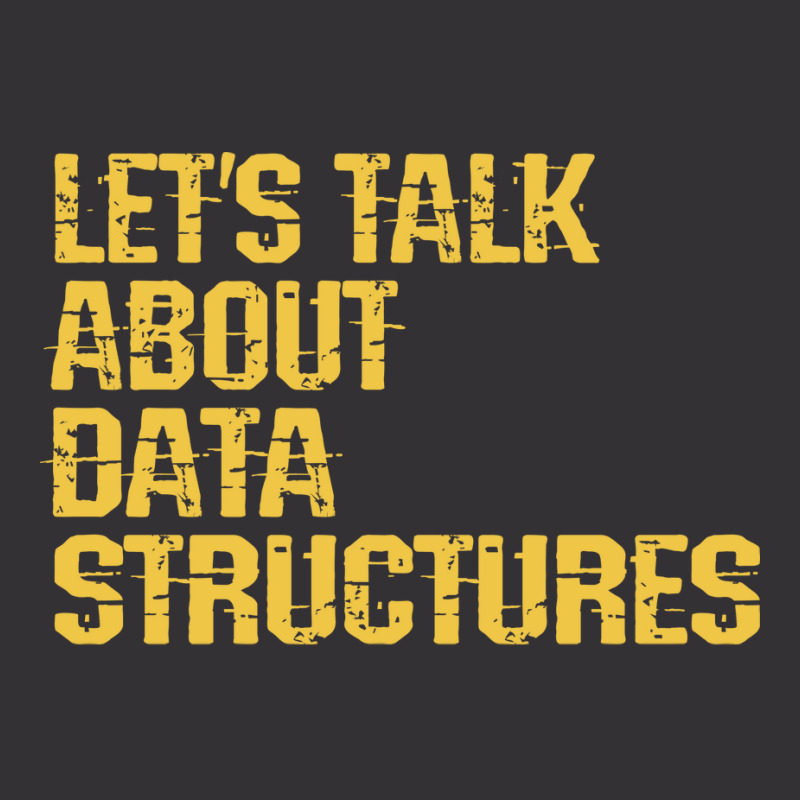 Lets Talk About Data Structures Algorithms Binary Vintage Hoodie And Short Set | Artistshot