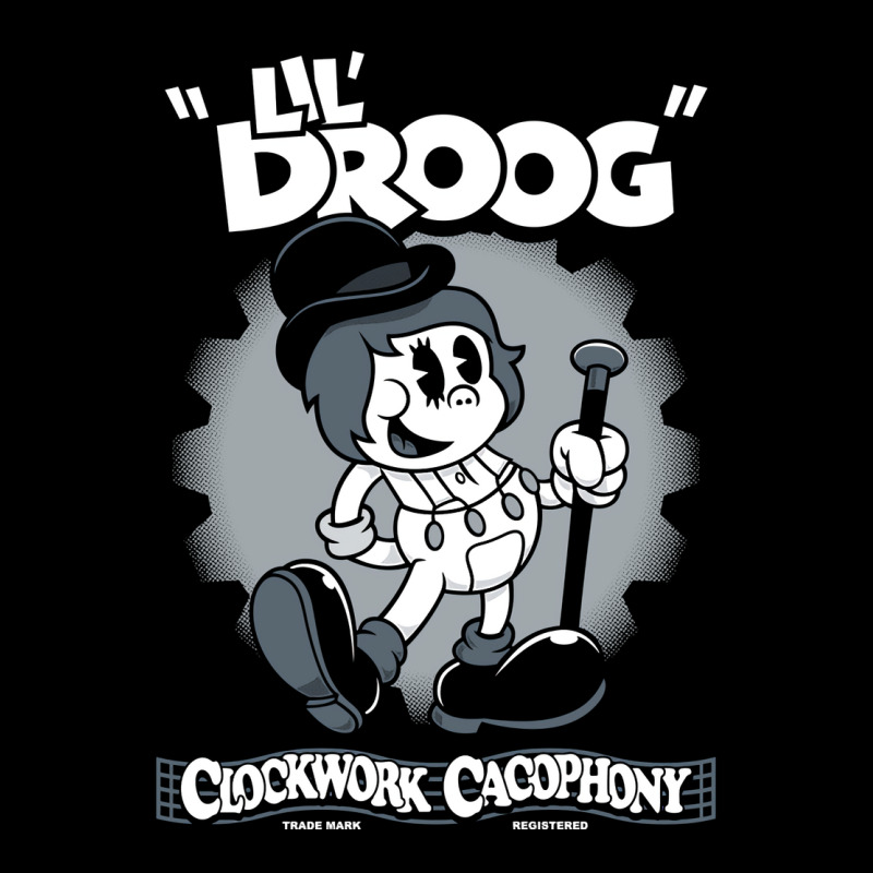 Lil Droog   Rubberhose Vintage Cartoon Clockwork Pocket T-shirt | Artistshot